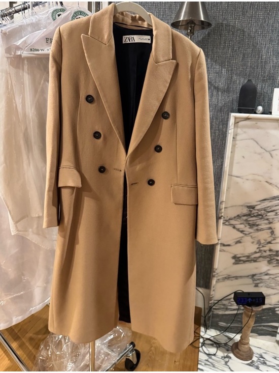 Zara Jackets & Blazers - Zara Camel Coat, Small great condition